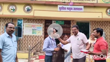 उदयपुर धरमजयगढ़: राष्ट्रीय चिकित्सक दिवस पर छाल के शासकीय अस्पताल में कांग्रेसियों ने डॉक्टरों का किया सम्मान