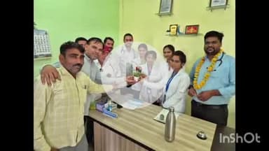 नरसिंहगढ़: राष्ट्रीय चिकित्सक दिवस पर आम आदमी पार्टी के लिया अध्यक्ष ने किया डा.का सम्मान ।