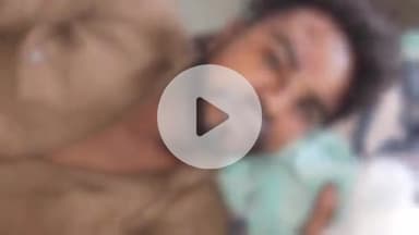 खालवा: खालवा रोड पर बाइक से गिरकर बाइक सवार गंभीर रूप से घायल