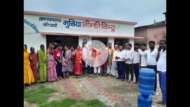 नबीनगर: बरियांवा में भाजपा माली मंडल के अधिकारियों ने बूथ सशक्तिकरण को लेकर की बैठक