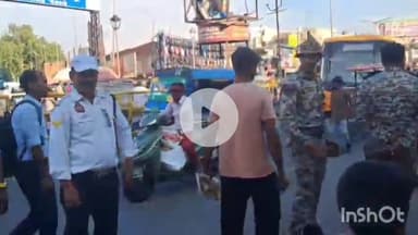 कोल: अलीगढ़ शहर में विभिन्न क्षेत्रों में यातायात पुलिस और नगर निगम के प्रवर्तन दल ने चलाया अवैध अतिक्रमण हटाओ अभियान