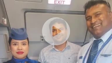 बीसलपुर: बेंगलुरु से बरेली आ रही फ्लाइट में बच्ची को दौरा पड़ने पर पीलीभीत के डॉक्टर ने बचाई जान, इमरजेंसी लैंडिंग टली