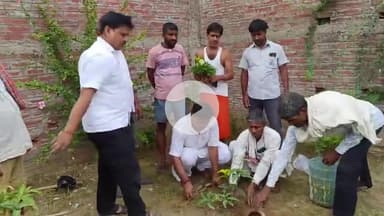 वन महोत्सव पर दैनिक जागरणअख़बार के आह्वान पर वृक्षारोपण करते हुए रविराज, दिनानाथ ठाकुर जी, संजय कुमार, अर्जुन भाई, चौबे जी एवं अन्य गणमान्य साथी  ✅✅

पौधे लगाकर करें पर्यावरण की सुरक्षा