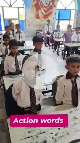 action words || #thukralpublicschool