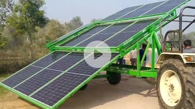 चलता फिरती सोलर वाटर पंप ट्राली 
सोलर से सम्बंधित हर जरुरत को हम पूरा करेंगे