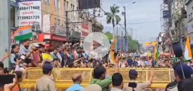 पटना ग्रामीण: डाक बंगला चौराहे पर प्रदर्शन के दौरान बवाल, छात्र नेता दिलीप बेहोश