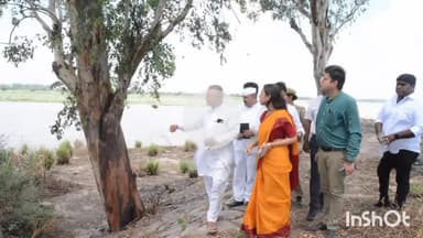 बागपत: यमुना नदी के तटबंधों का डीएम ने किया निरीक्षण, बाढ़ से बचाव के लिए 15,000 कट्टे और 800 बाली रखी गई रिजर्व