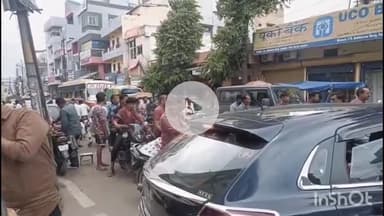 धार: धार के हटवाड़ा में ट्रैफिक जाम बना बड़ी समस्या, बुधवार को स्थिति हुई विकराल