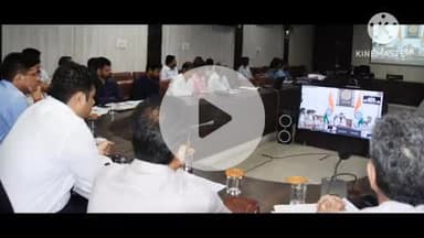 भिवानी: भिवानी के नवनियुक्त DC साहिल गुप्ता ने अधिकारियों के साथ की बैठक, बरसात के पानी की उचित निकासी के दिए निर्देश