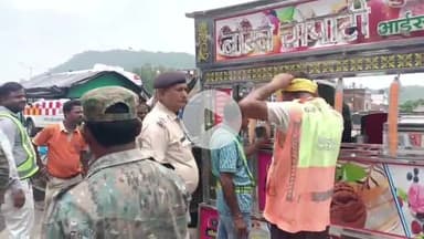 तोपचांची: NHAI द्वारा तोपचांची चौक में अतिक्रमण हटाओ अभियान चलाया गया