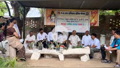 पोरसा: पोरसा मुक्तिधाम में जन अभियान परिषद की टीम ने किया भव्य आयोजन, महाकाल गर्भगृह में अभिषेक व औषधीय पौधारोपण