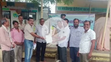 निवाई: झिलाय रोड़ स्थित कृषि उपज मंडी परिसर में जिला स्वास्थ्य विभाग ने लगाया स्वास्थ्य कैंप