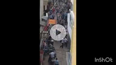 धार: धार शहर के बनियावाड़ी में रजिस्ट्री विवाद ने रविवार को लिया बड़ा रूप