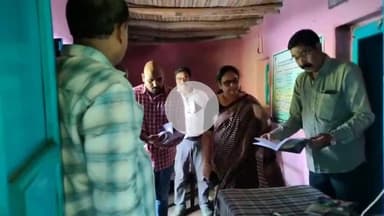 कोलेबिरा: उपायुक्त व पुलिस अधीक्षक ने किया कोलेबिरा का निरीक्षण