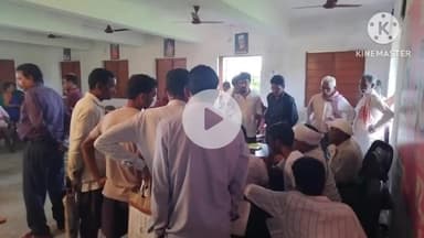 राहे: राहे-सताकी पंचायत सचिवालय में जिला भू अर्जन विभाग ने भू अर्जन वाद शिविर लगाया