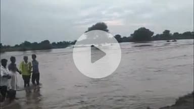 मांगरौल: मांगरोल में झमाझम बारिश से बांण गंगा नदी का जलस्तर बढ़ा