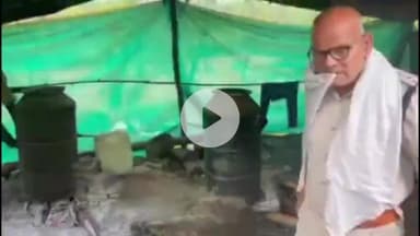 बडोनी: बसई पुलिस ने सतलोन के पास दबिश देकर 8 ड्रम लहान नष्ट किए, 30 लीटर अवैध शराब जब्त, एक युवक पर मामला दर्ज