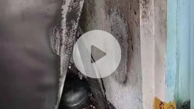మఠంపల్లి: అల్లిపురంలో షార్ట్ సర్క్యూట్‌తో ఫ్రిడ్జ్ దగ్ధం