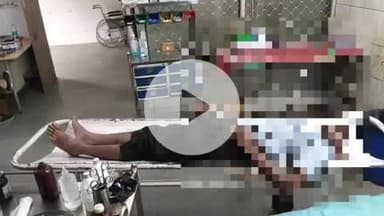 मांगरौल: बारां से लेकर माल बंबोरी तक रोड में बड़े गड्ढे होने के कारण बाइक सवार दुर्घटनाग्रस्त