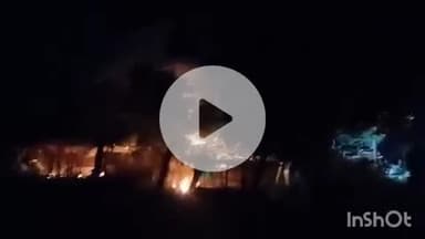 हिंगणघाट: शहरातील संत ज्ञानेश्वर वार्डातील शालगंडी परीसरातील दोन घरांना आग: आगीत मोठ्या प्रमाणात नुकसान