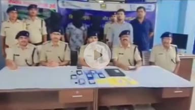 पटना ग्रामीण: रामकृष्णानगर: 13 मोबाइल, 15 ATM और ₹22,700 के साथ 3 साइबर अपराधी गिरफ्तार