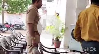 प्रतापगढ़: एसपी कार्यालय का बाहरी छज्जा गिरा, वादकारी और पुलिसकर्मी बाल-बाल बचे