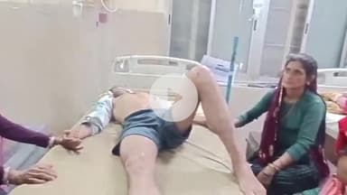 लाडपुरा: नांता थाना इलाके में त्रिकुटा मंदिर के पास अज्ञात वाहन की टक्कर से एक युवक हुआ गंभीर घायल, जिला अस्पताल में उपचार जारी