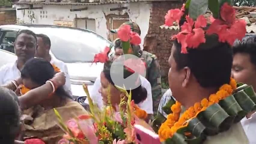 अनगड़ा, खिजरी विधायक राजेश कच्छप ने 12 करोड़ रुपये की लागत से बनने वाले सड़क सुदृढीकरण का किया शिलान्यास ।