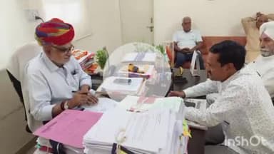 बारां: बारां अटरू विधायक राधेश्याम बेरवा ने सीवरेज कार्य से उत्पन्न समस्याओं को लेकर जयपुर में नगरीय विकास मंत्री से की मुलाकात