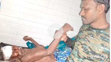 उदयपुर धरमजयगढ़: कूड़ेकेला के जंगल में पुटू उठाने गए 64 वर्षीय बुजुर्ग हाथी के हमले में हुए घायल