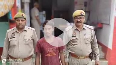 फिरोज़ाबाद: रेलवे लाइन किनारे छिपा खतरनाक आरोपी, थाना दक्षिण पुलिस ने अवैध तमंचा और दो जिन्दा कारतूस के साथ दबोचा