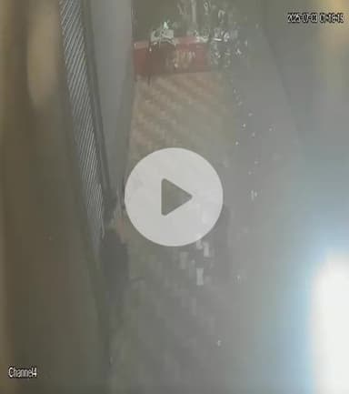 कुरूद - में चाय सुट्टा दुकान का शटर उखाड़ पाच हजार रुपये चोर सीसीटीवी में कैद