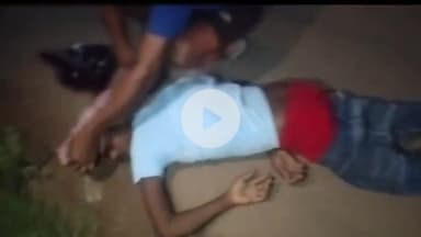 किस्को: ट्रिपल बाइक सवार ने पैदल युवक को मारी टक्कर, 4 घायल, 3 गंभीर रूप से अस्पताल रेफर