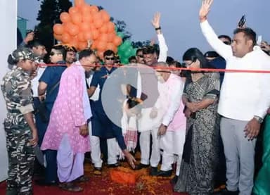 रांची रातू रोड फ्लाईओवर का परिवहन मंत्री नितिन गडकरी के हाथो हुआ उद्घाटन