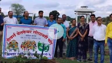 चांद: चांद के स्थानीय मोक्ष धाम में 100 पौधों का रोपण किया गया