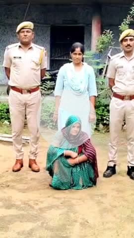 वैर: पुलिस थाना वैर ने गांजा बेचने के आरोप में गिरफ्तार महिला को न्यायालय में पेश किया, न्यायालय ने बढ़ाया पीसी रिमांड