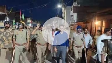 सिराथू: मोहर्रम जुलूस को सकुशल संपन्न कराने के लिए डीएम और एसपी ने कोखराज इलाके में जुलूस के रास्ते का किया भ्रमण