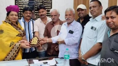 मेड़ता: मेड़ता सिटी में स्वर्णकार समाज ने नगर पालिका की नवनिर्वाचित अध्यक्ष शोभा लाहोटी का स्वागत किया