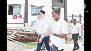 बक्सर: डीएम ने जिला आपातकालीन प्रतिक्रिया केंद्र का निरीक्षण किया, 20 जुलाई तक कार्य पूरा करने का दिया अल्टीमेटम