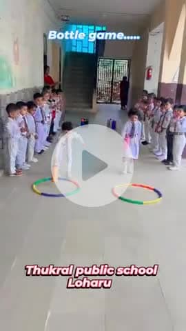 Bottle game 🤗 || #classactivity #thukralpublicschool