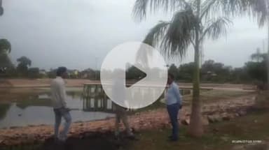 बाबई: माखन नगर: नसीराबाद रोड पर बन रहे पार्क का नगर परिषद सीएमओ ने किया निरीक्षण