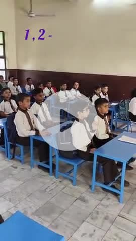 1,2 - कभी ना रो 🥹🤗 || #poem #kidsvideo