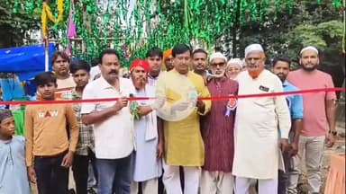 लोहरदगा: लोहरदगा कर्बला में सेक्रेटरी द्वारा मेला कार्यक्रम का शुभारंभ, दूर-दराज से पहुंचे जायरीन, सुरक्षा के कड़े इंतजाम