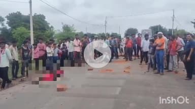 बटियागढ़: सड़क हादसे से नाराज़ ग्रामीणों ने हाईवे पर लगाया जाम, बाटियागढ़ पुलिस और जनप्रतिनिधियों की समझाइश से शांत हुए