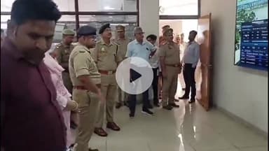 अमरोहा: डीएम-एसपी ने कांवड़ मार्ग का निरीक्षण कर व्यवस्थाओं का लिया जायज़ा, टोल पर लगे सीसीटीवी की भी की जांच