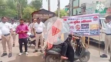 भिवानी: पिछले 6 महीने में भिवानी ट्रैफिक पुलिस ने काटे 28000 से ज्यादा चालान, लोगों को किया जागरूक