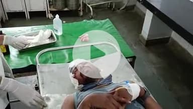 सुपौल: मल्हनी हाई स्कूल के पास बाइक से गिरने से एक युवक जख्मी