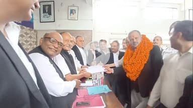 बरेली: बरेली बार एसोसियेशन के सचिव पद के उपचुनाव के पहले दिन 6 अधिवक्ताओं ने भरे नामांकन पत्र