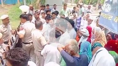 भिवानी: गांव खनक के ग्रामीणों ने टायर फैक्ट्री को हटाने की गांव से की मांग बढ़ते प्रदूषण को लेकर किया प्रदर्शन#jansamasya