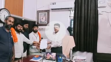 गोपद बनास: शिवसेना के प्रदेश उपाध्यक्ष के नेतृत्व में ज़िला शिक्षा अधिकारी को विभिन्न समस्याओं को लेकर पत्र दिया गया